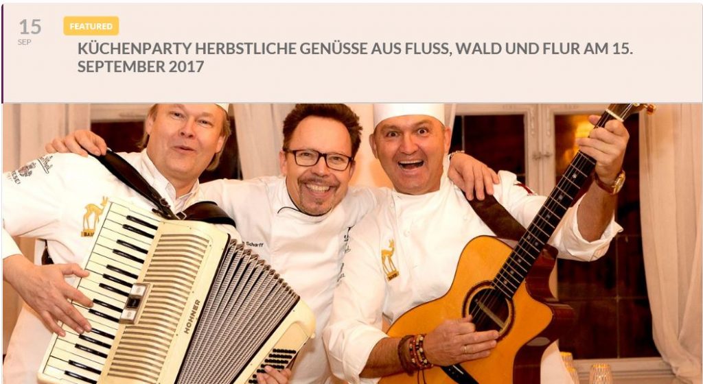 Keil bei Sternekoch Scharff in der Schlossweinstube