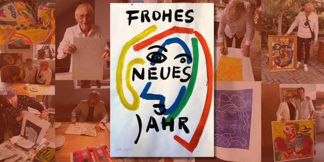 Collage zum Jahreswechsel 2021-2022 - Keil Collection Heidelberg