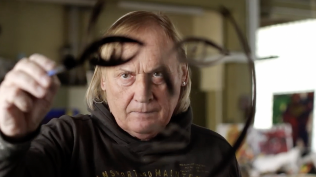 Moodfilm IchFarbe - ein Maler sagt ich. Vernissage Heidelberger Schloss Peter Robert keil