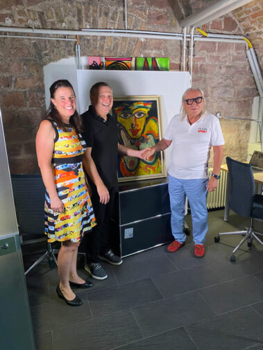 Zertifizierungstermin Peter Robert Keil - Keil Collection Heidelberg.